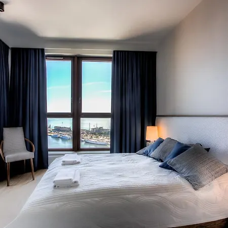 公寓 Adromeda Sea Towers 格丁尼亚